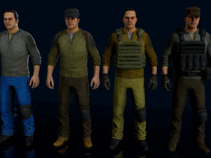 Survivalist 3D Model