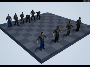 Survivalist 3D Model