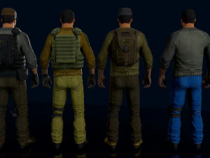 Survivalist 3D Model