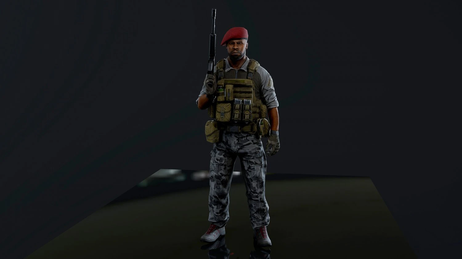 mercenary 3D Model .c4d .max .obj .3ds .fbx .stl .blend