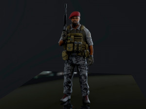 mercenary 3D-Modell