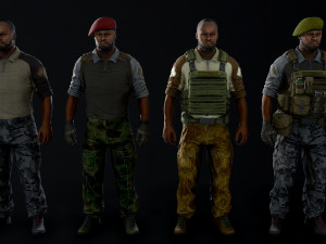 mercenary Model 3D
