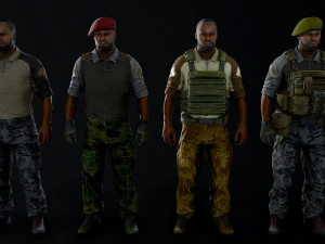 mercenary 3D Model