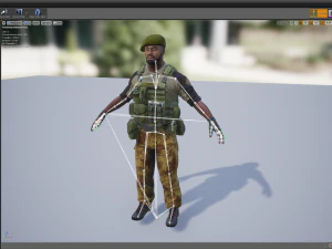 mercenary 3D Model