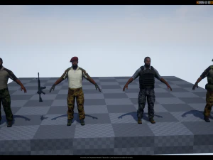 mercenary 3D Model