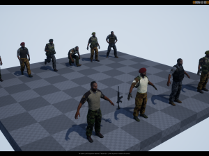 mercenary Model 3D