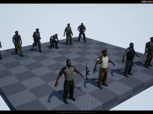 mercenary 3D Model