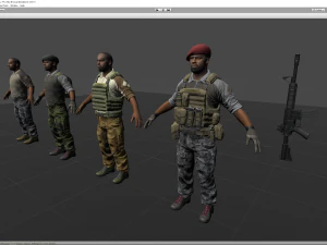 mercenary 3D Model