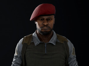 mercenary Model 3D
