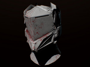 sci-fi helmet Modelo 3D