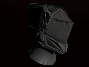 sci-fi helmet Modelo 3D