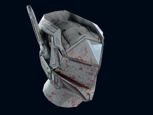 sci-fi helmet Modelo 3D
