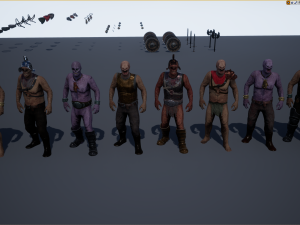 crypt fiend - modular character 3Dモデル