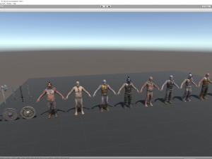 crypt fiend - modular character 3Dモデル