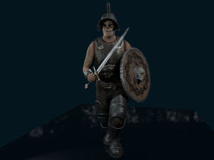 crypt fiend - modular character 3Dモデル