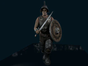 crypt fiend - modular character 3D Model