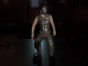 crypt fiend - modular character 3Dモデル