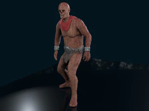 Criatura possu&iacute;da Modelo 3D