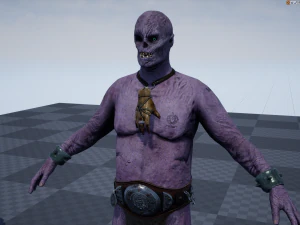 Criatura possu&iacute;da Modelo 3D