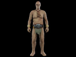 Criatura possu&iacute;da Modelo 3D