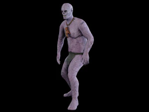 Criatura possu&iacute;da Modelo 3D