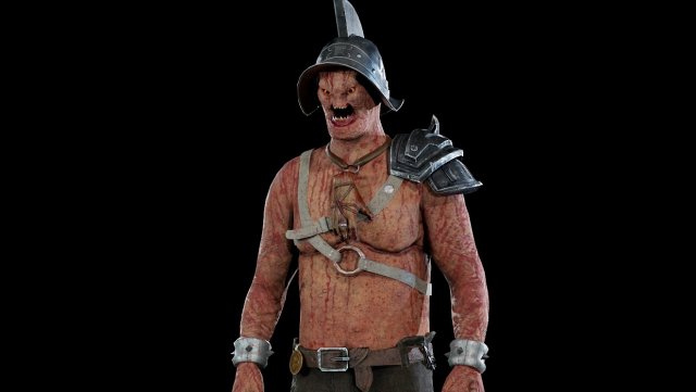 rotting murmillo 3D Model .c4d .max .obj .3ds .fbx .stl .blend 