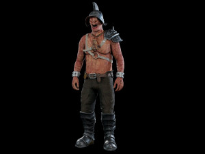 rotting murmillo 3D Model