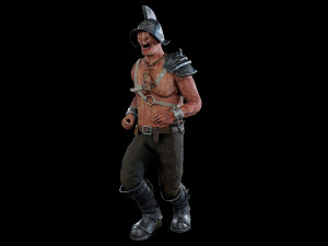rotting murmillo 3D Model