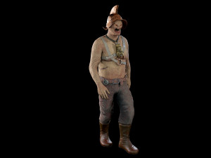 rotting murmillo 3D Model