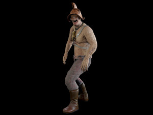 rotting murmillo 3D Model