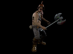 rotting murmillo 3D Model
