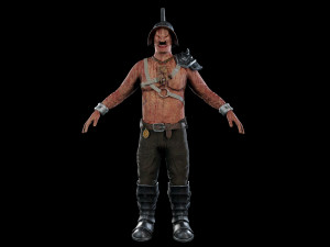 rotting murmillo 3D Model