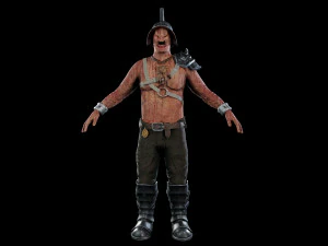 Murmilho apodrecendo Modelo 3D