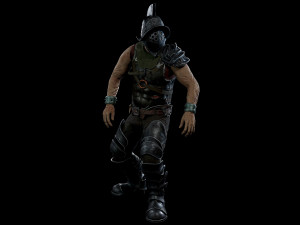 damned swordsman Modelo 3D