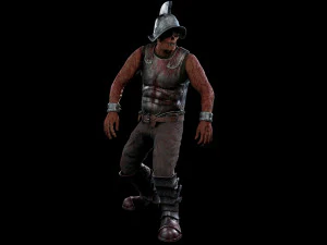 damned swordsman 3D Model