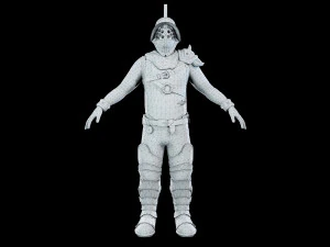 damned swordsman 3D Model
