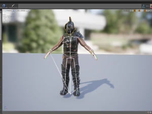 damned swordsman 3D Model