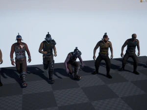damned swordsman 3D Model