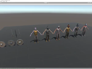 damned swordsman 3D Model