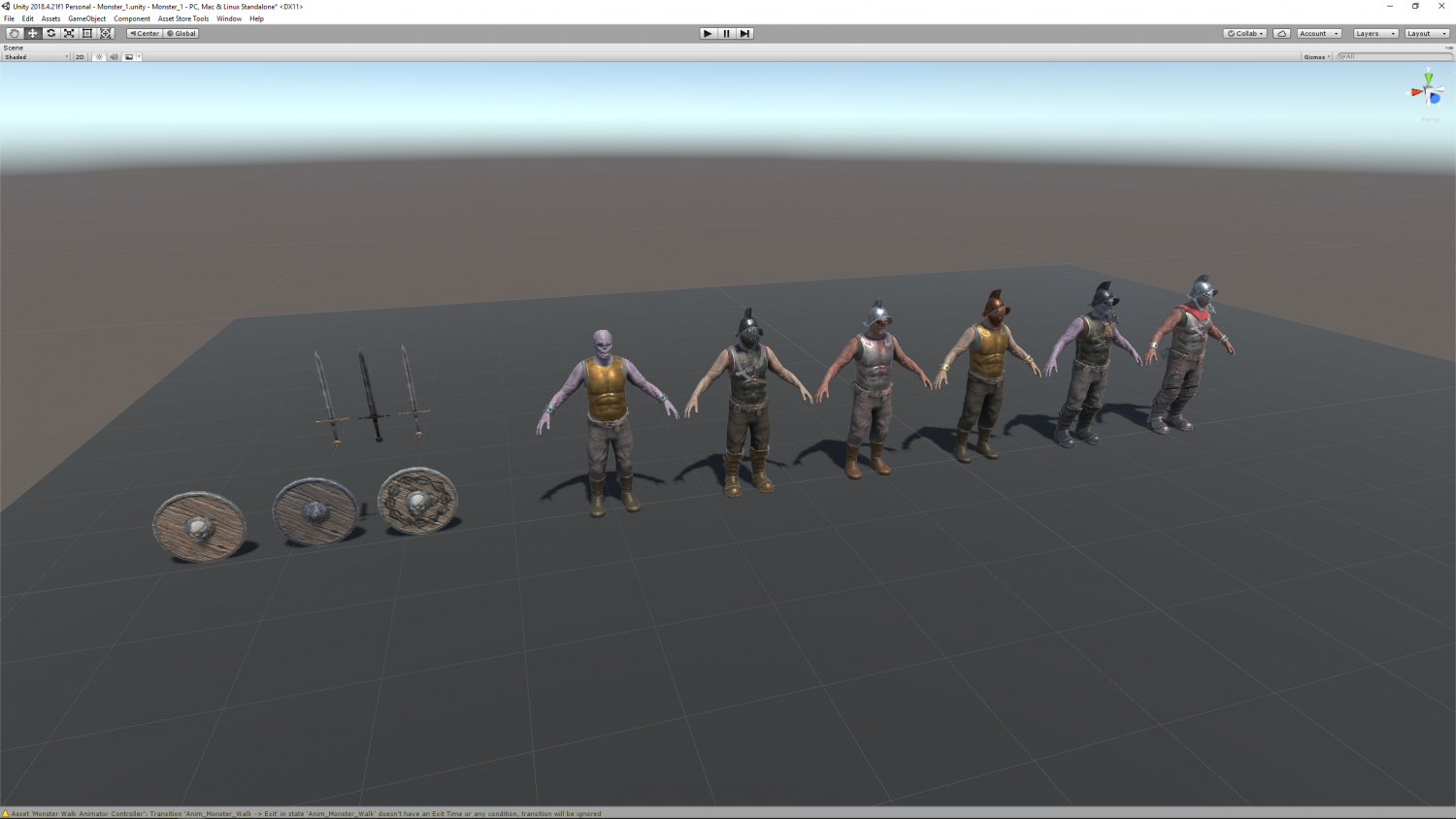 Rigging unity
