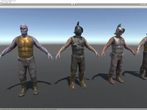 damned swordsman 3D Model