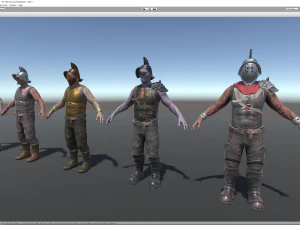 damned swordsman 3D Model