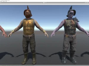 damned swordsman 3D Model