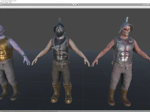 damned swordsman 3D Model