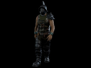 damned swordsman Modelo 3D