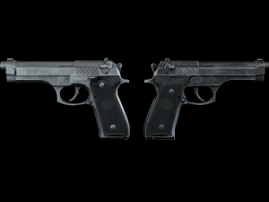 beretta m9 Modelo 3D