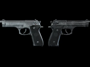 beretta m9 3D Model