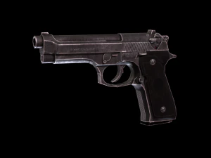 beretta m9 3D Model