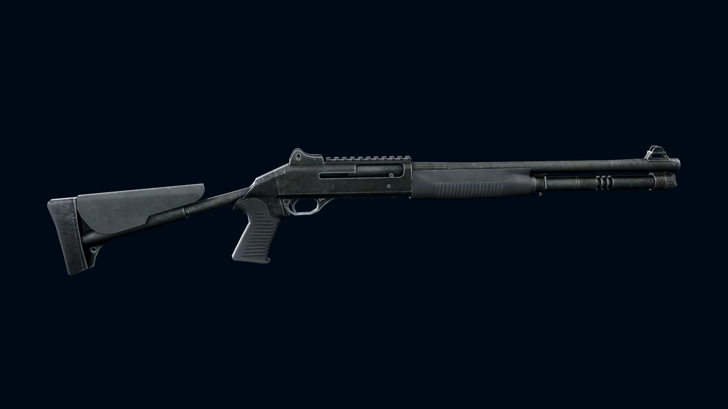 benelli m4 3D Model .c4d .max .obj .3ds .fbx .stl .blend 
