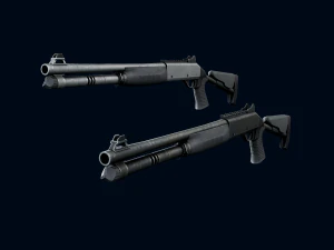 benelli m4 3D Model